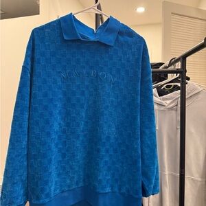 Malbon Blue Men's Sweatshirt